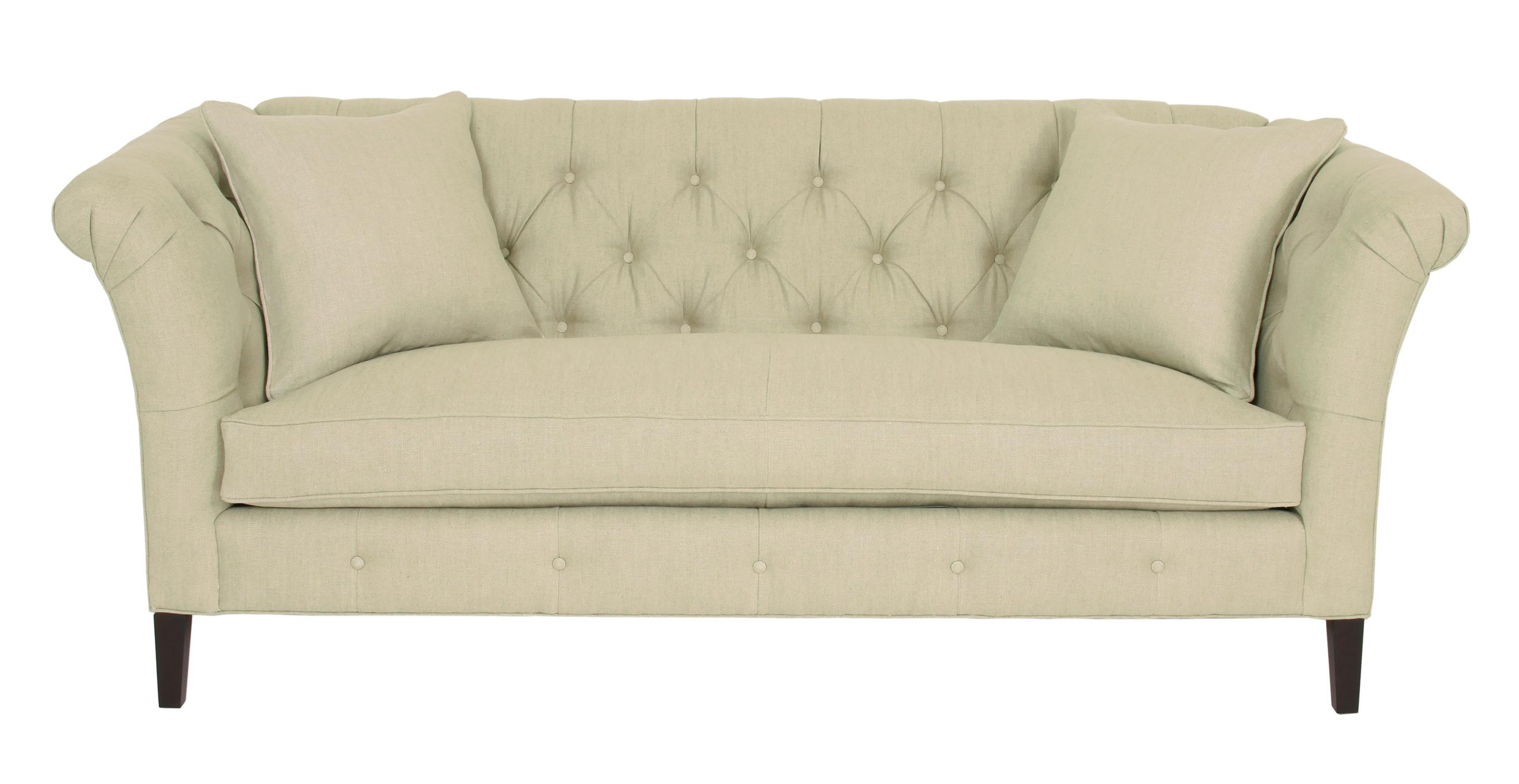 Norwalk Bridgeport 983 Contemporary Sofa with Tufted Back and Front Rail Lagniappe Home Store
